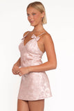 Winona Mini Dress Champagne Pink