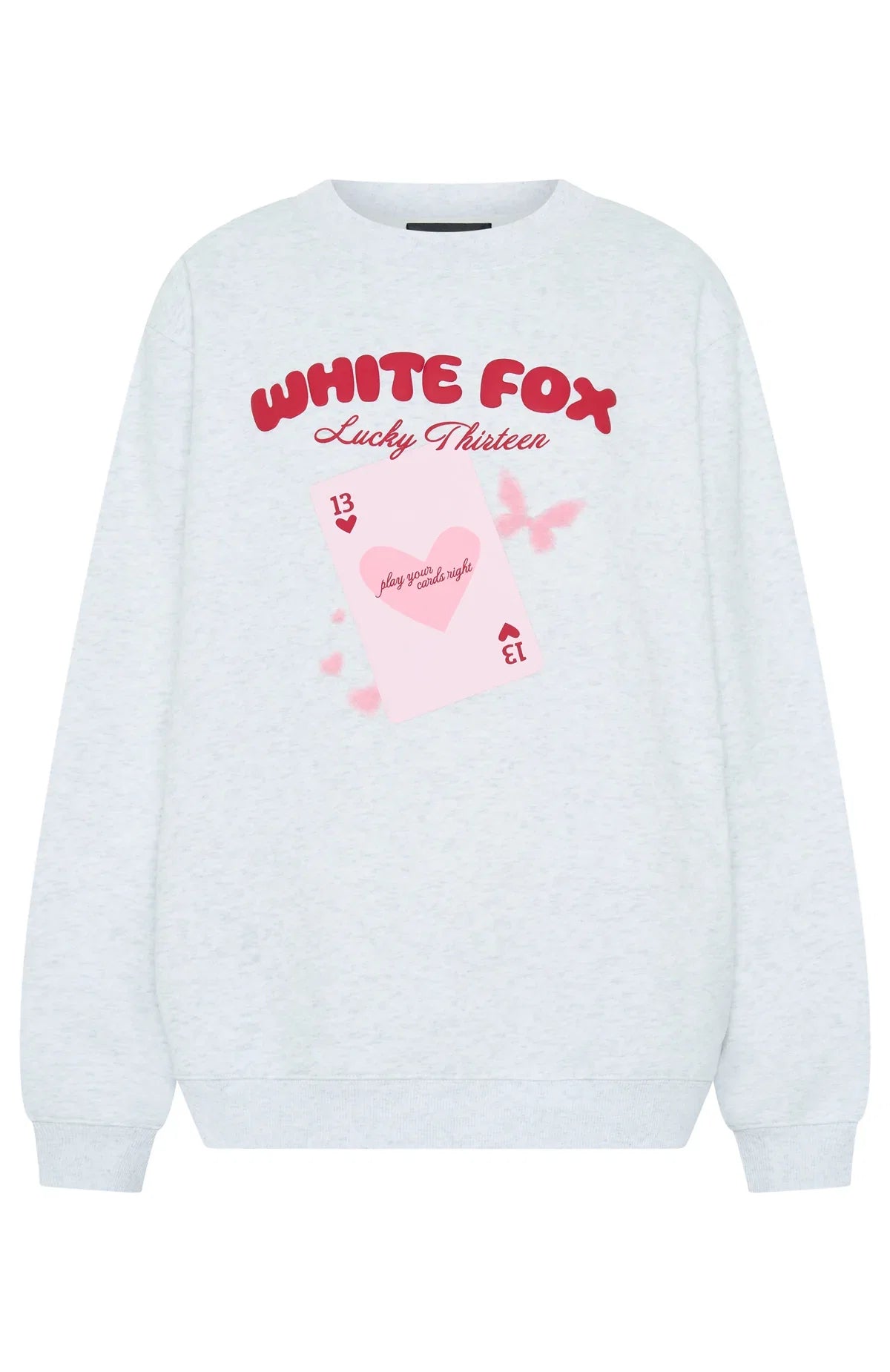 Lucky Thirteen Kalena Oversized Sweater Grey Marle
