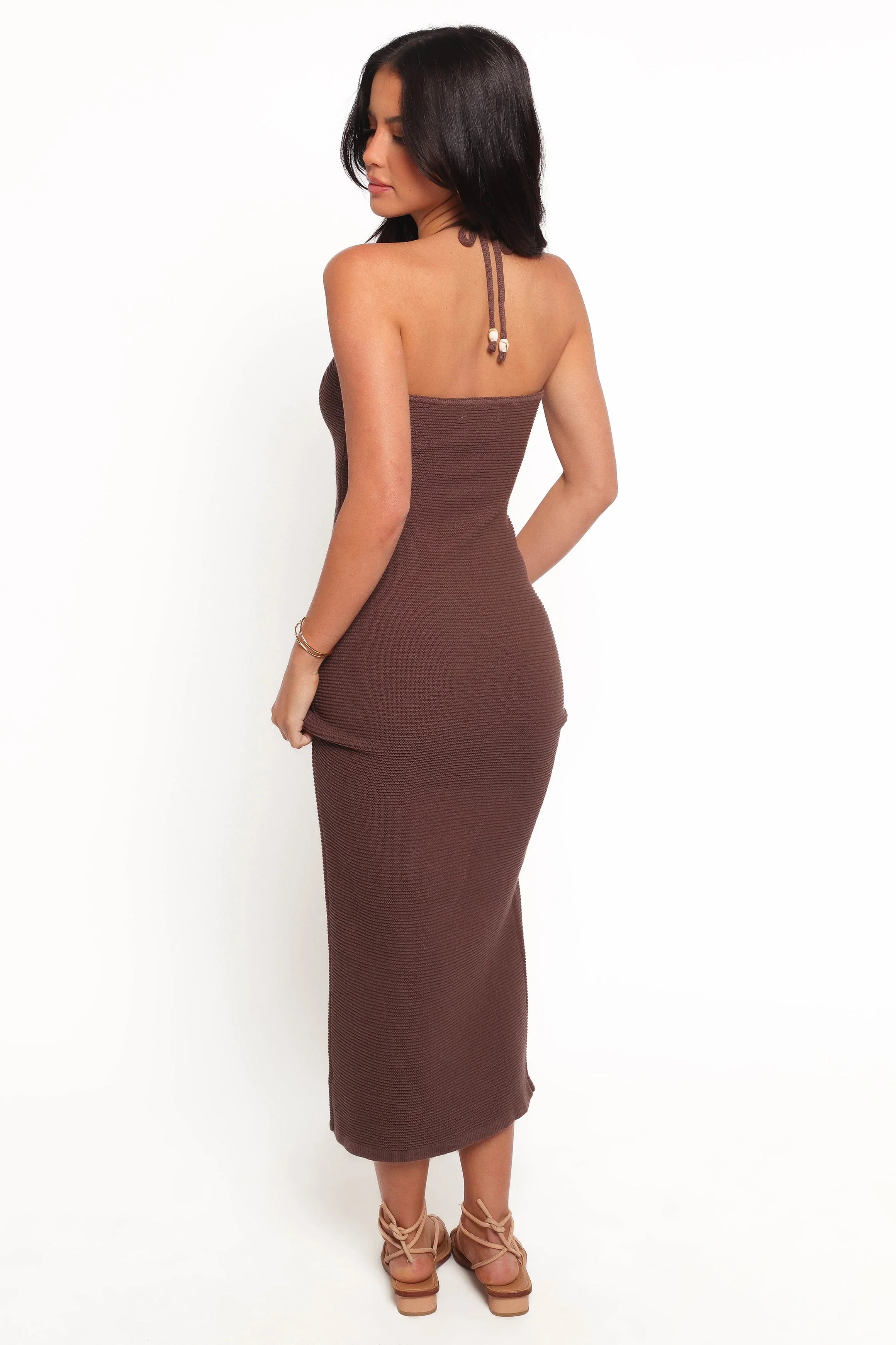 Darya Midi Dress Cocoa