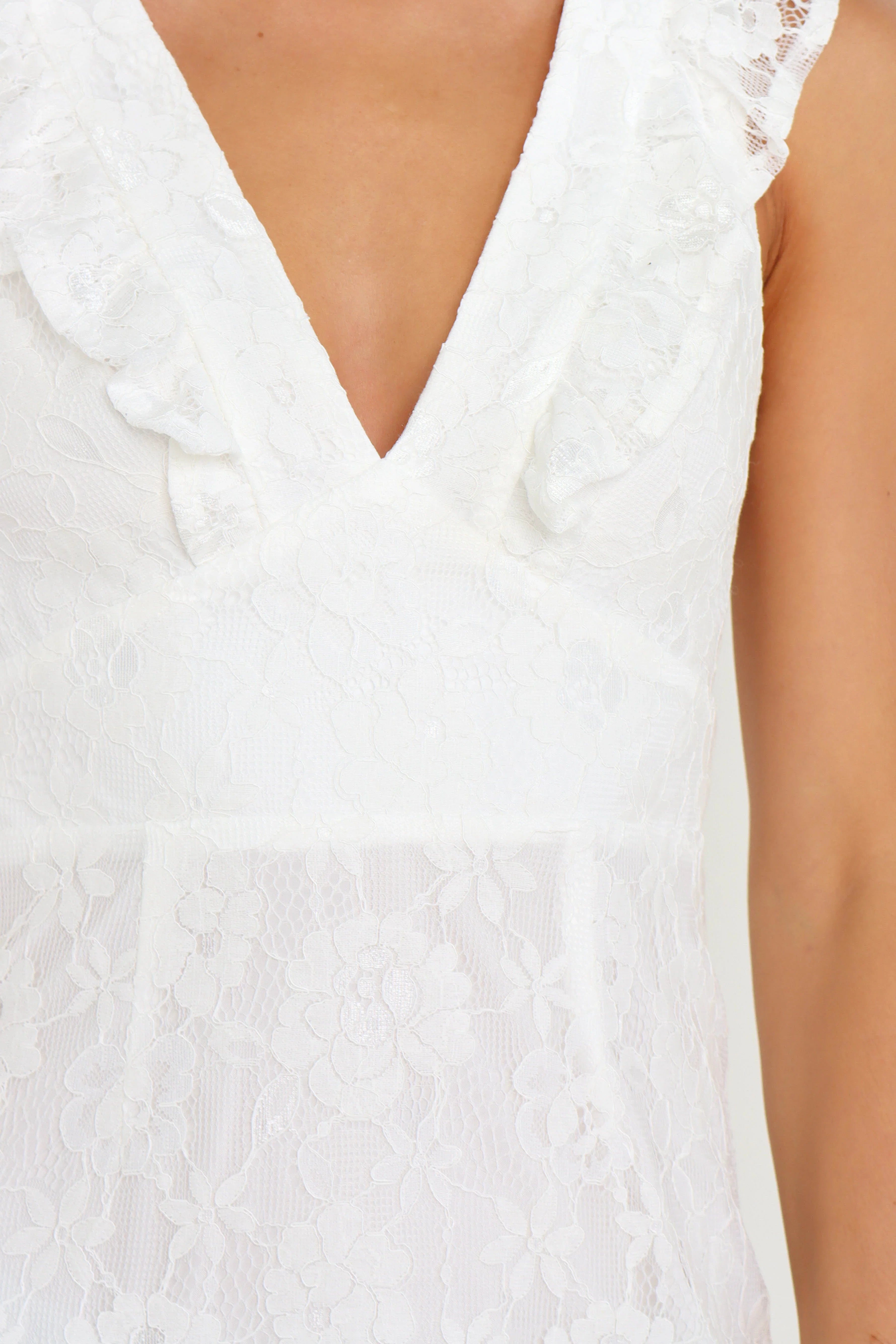 Karley Dress White