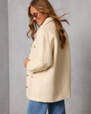 Begin Again Tweed Shirt Jacket