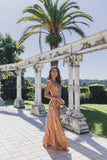 Amara Maxi Dress Tangerine