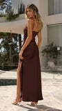 Ilana Maxi Dress Chocolate