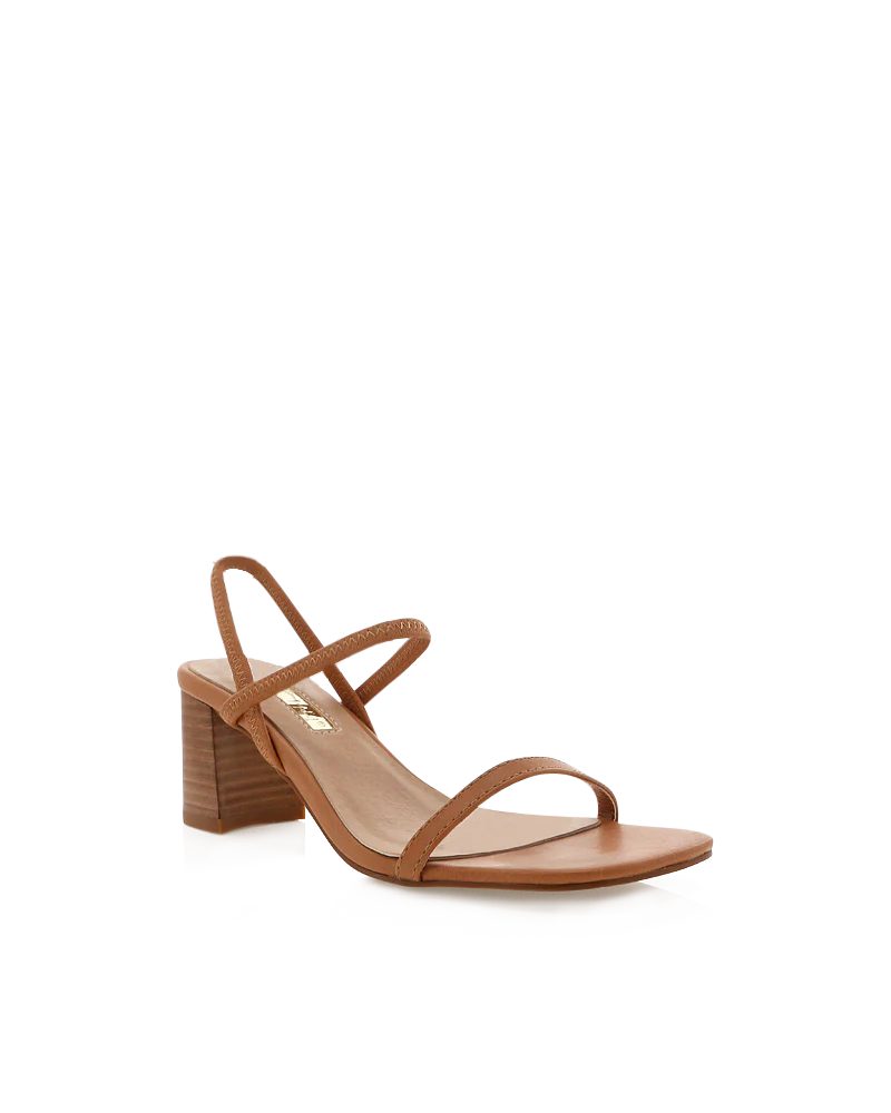 Balton Mule Heel Sugar Brown Natural