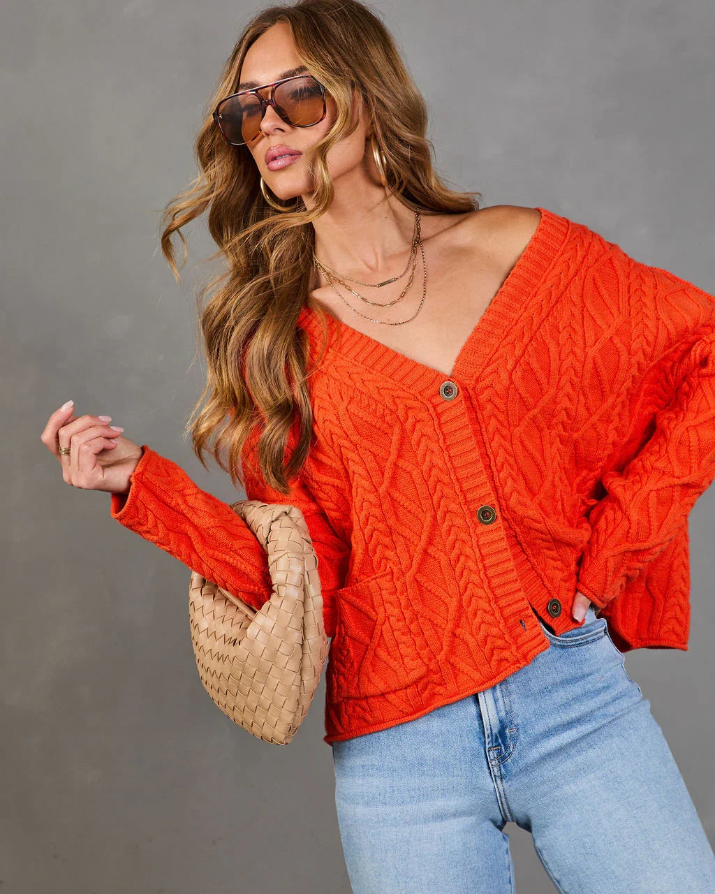 Daydream Lane Cable Knit Cardigan