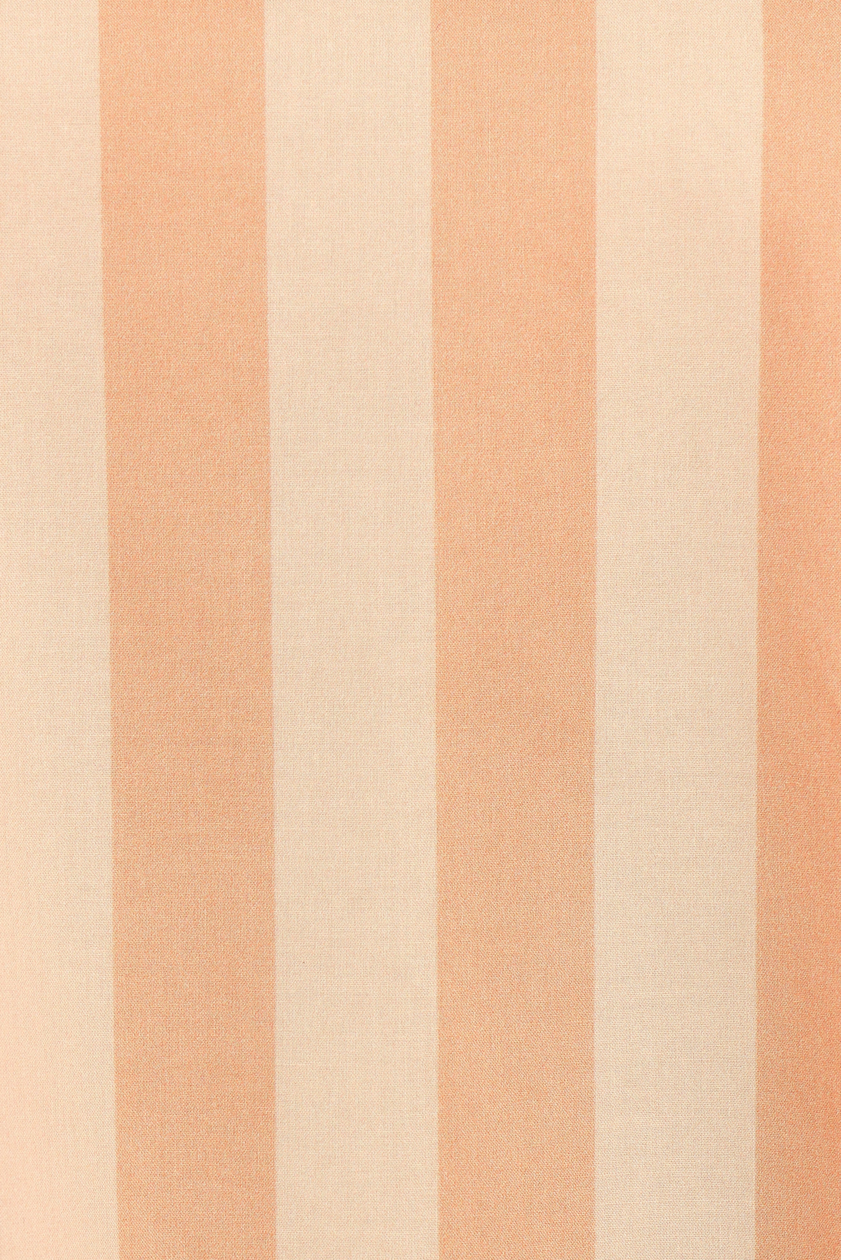 Pammy Mini Dress Terracotta Stripe