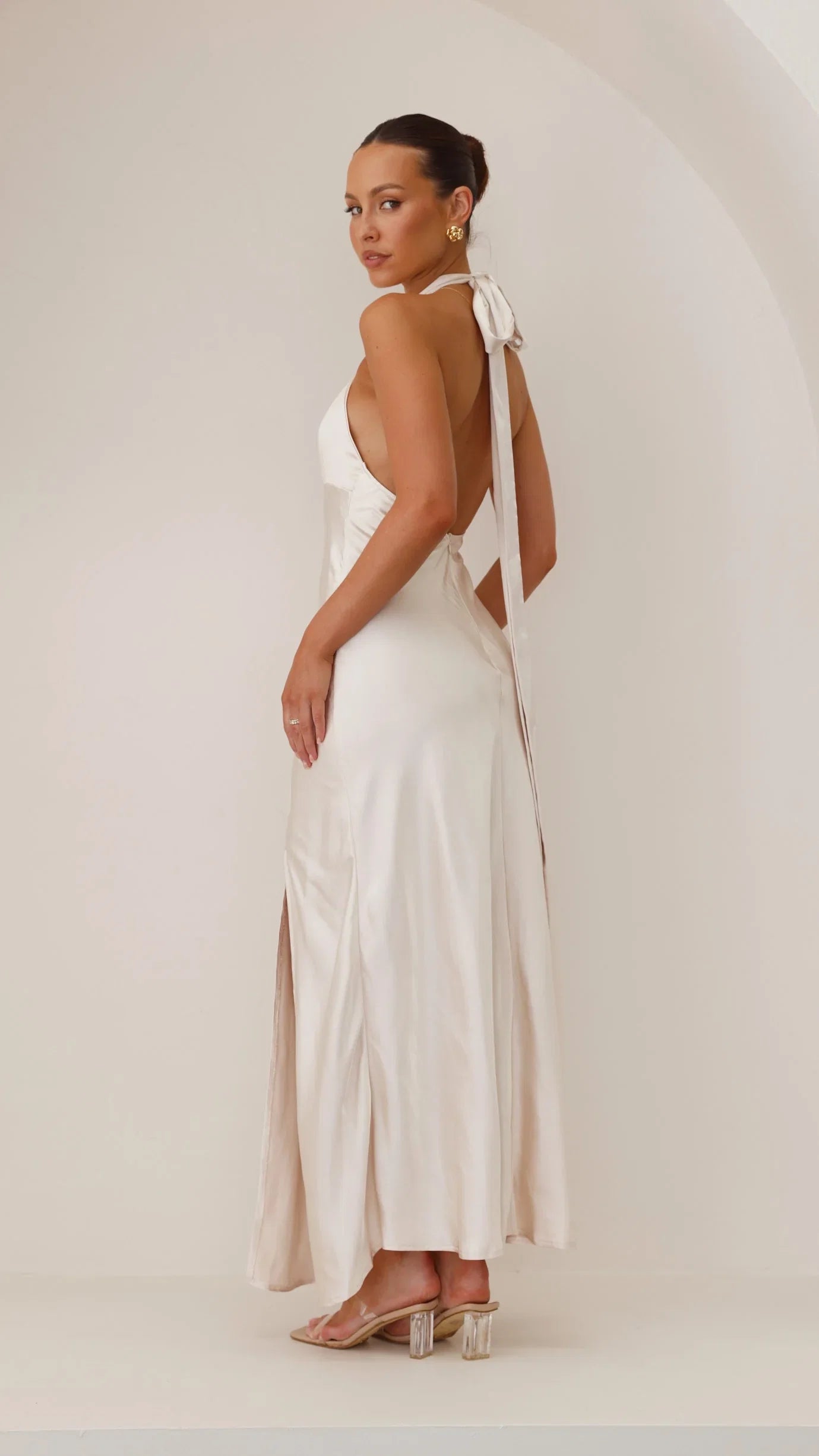 Amalia Maxi Dress Champagne
