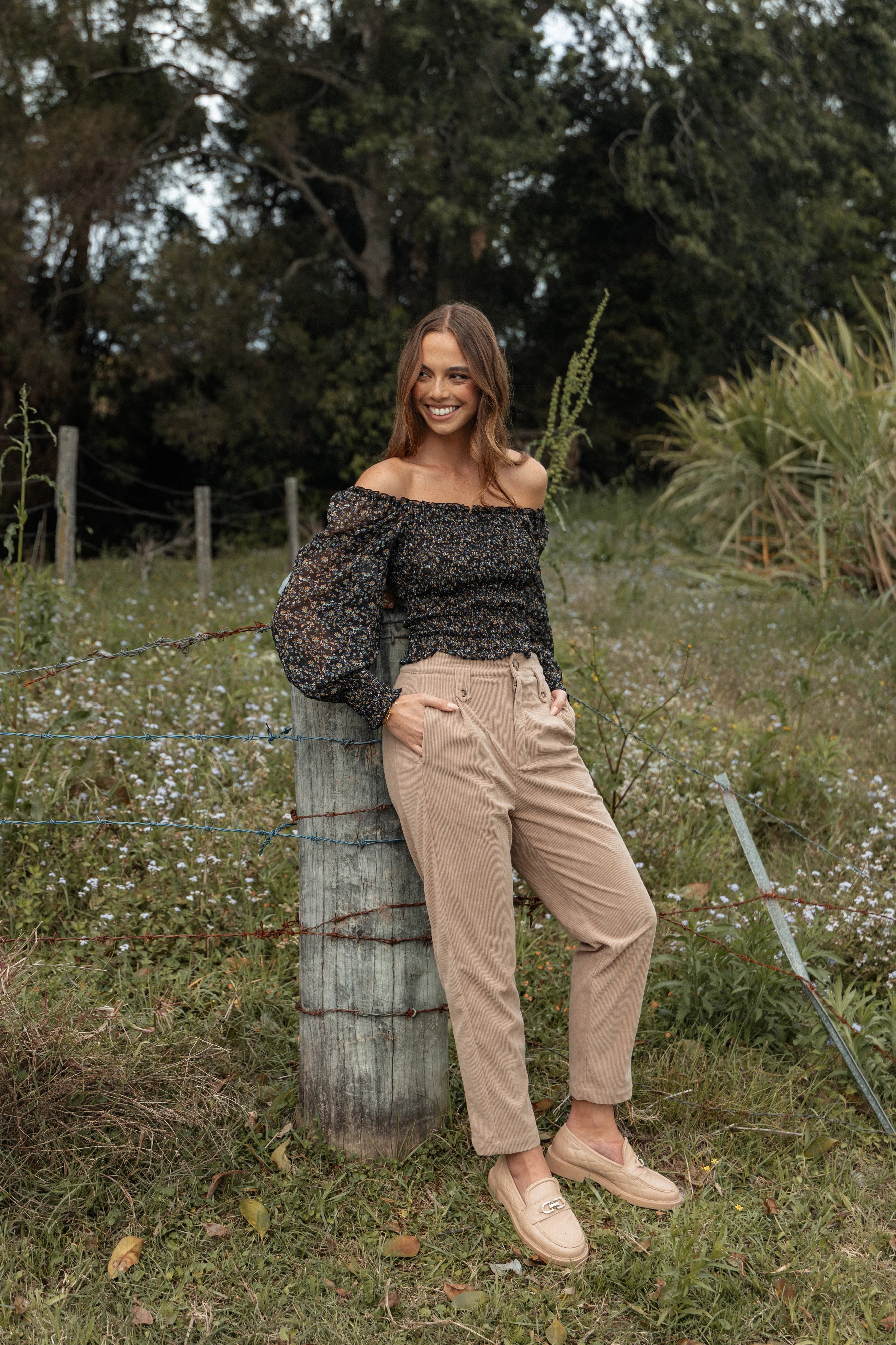 Jones Cord Pant Brown
