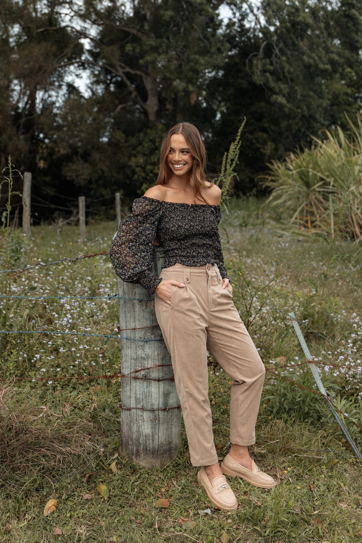 Jones Cord Pant Brown