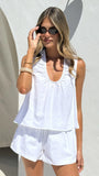 Vika Top White