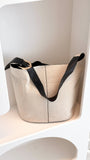 Cali Shoulder Bag Bone Linen