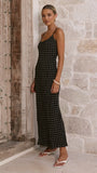 Shania Maxi Dress Black Floral