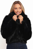 Bobbi Faux Fur Jacket Black