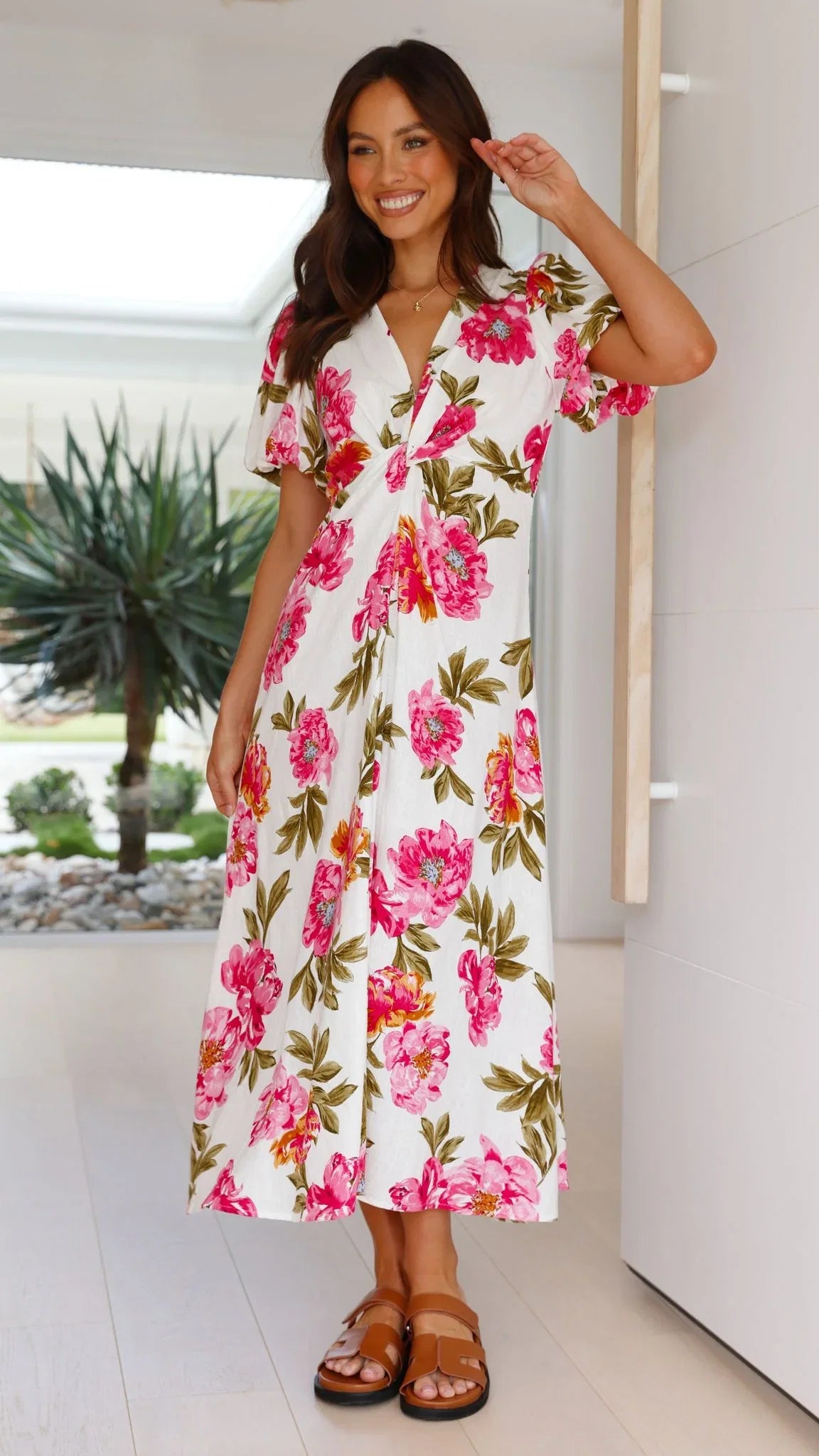 Blaire Midi Dress Bonita Floral