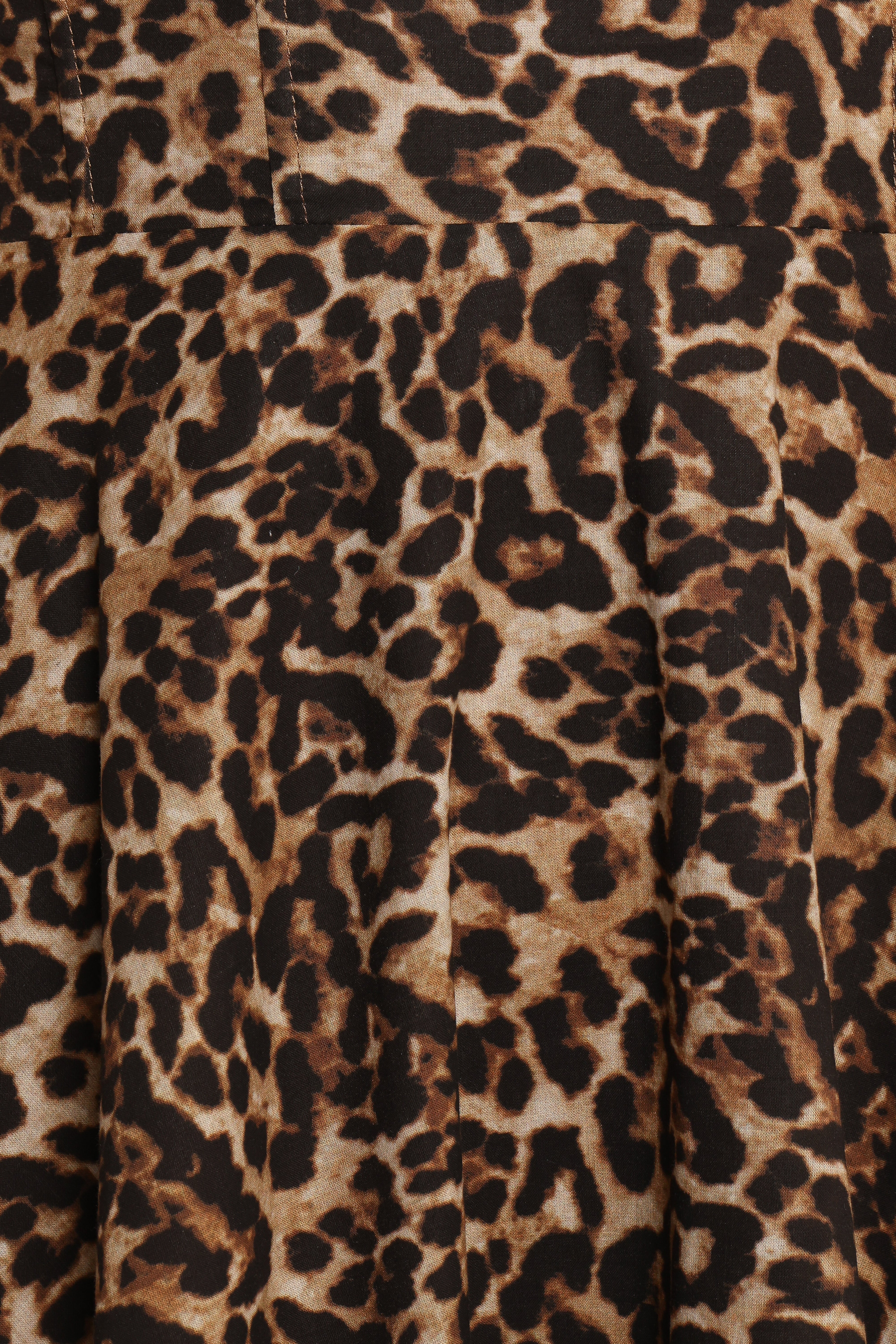 Ayana Midi Dress Leopard