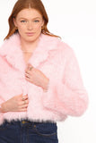 Bobbi Faux Fur Jacket Pink