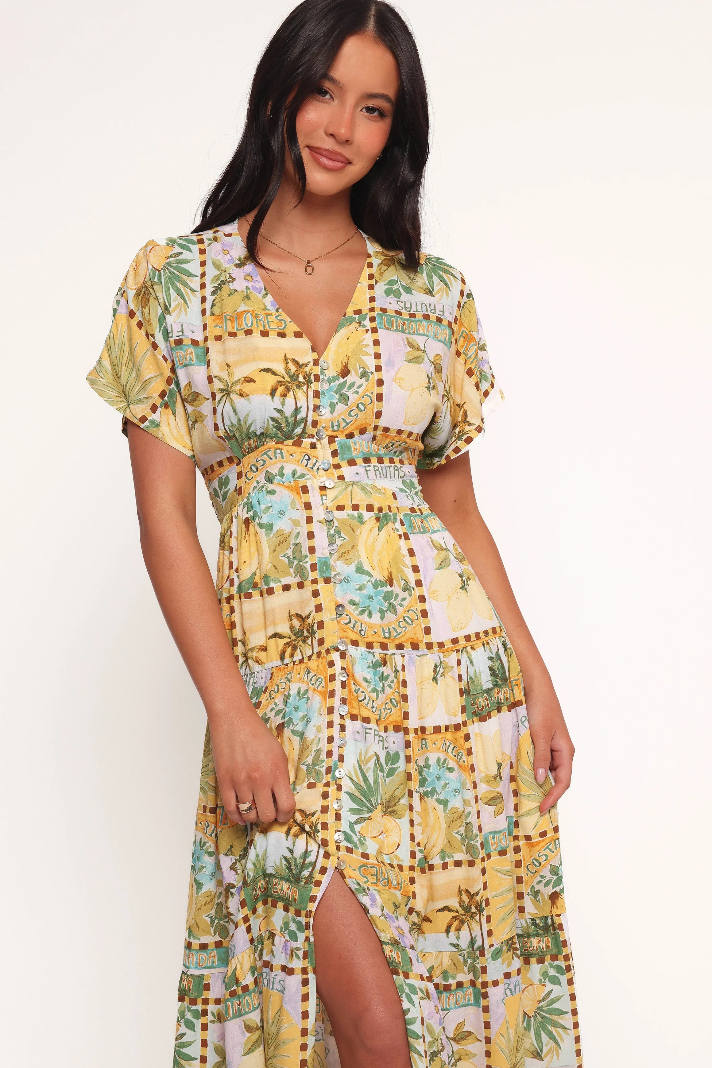 Sorrento Maxi Dress Tropical Sun