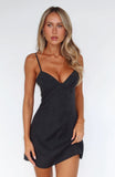 Excuse Me Darling Mini Dress Black