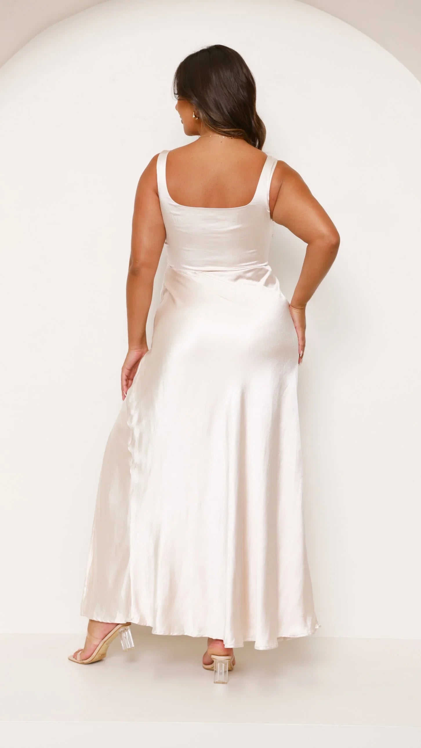 Alaria Maxi Dress Champagne