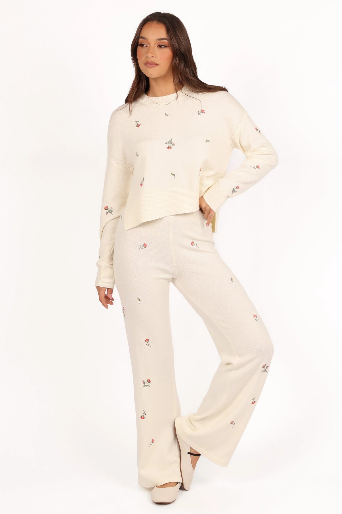 Primrose Knit Set Cream