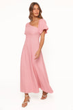 Franca Midi Dress Pink