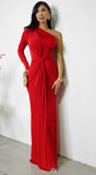 Avyan Maxi Dress Red