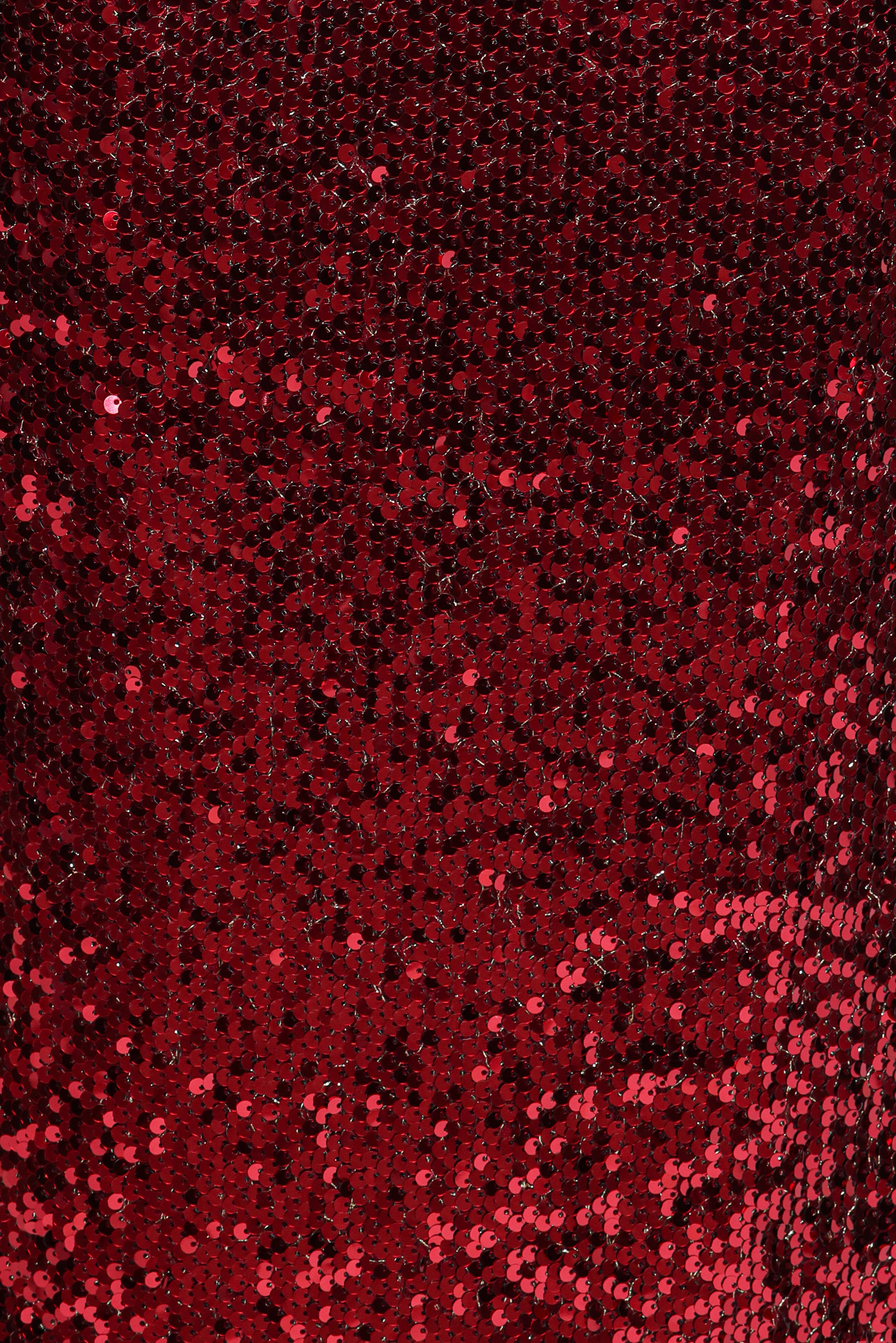 Karley Sequin Maxi Dress Burgundy
