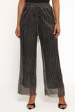 Nila Sheer Pant Black Gold