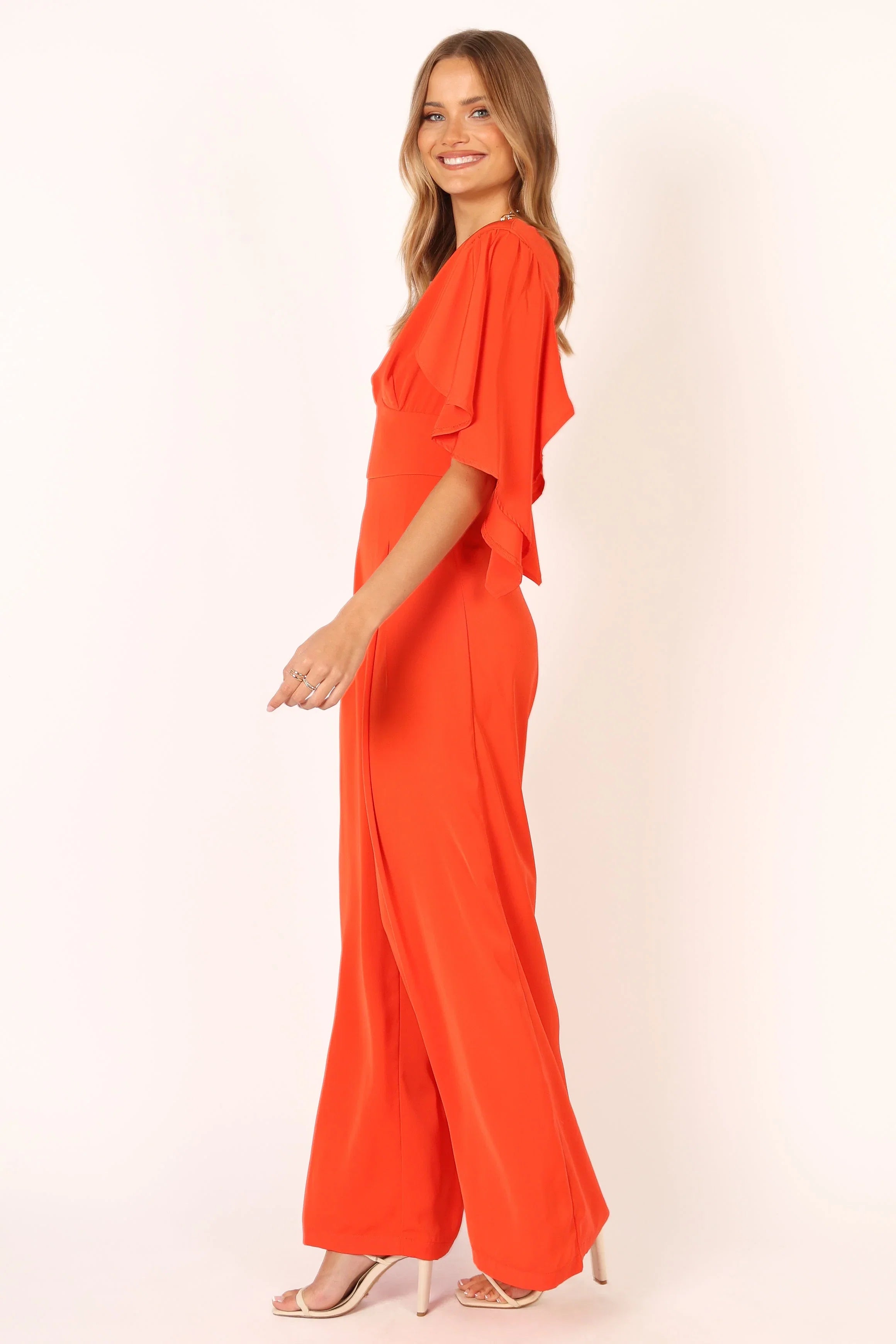 Carla Jumpsuit Red