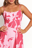 Berenice Mini Dress Pink Floral