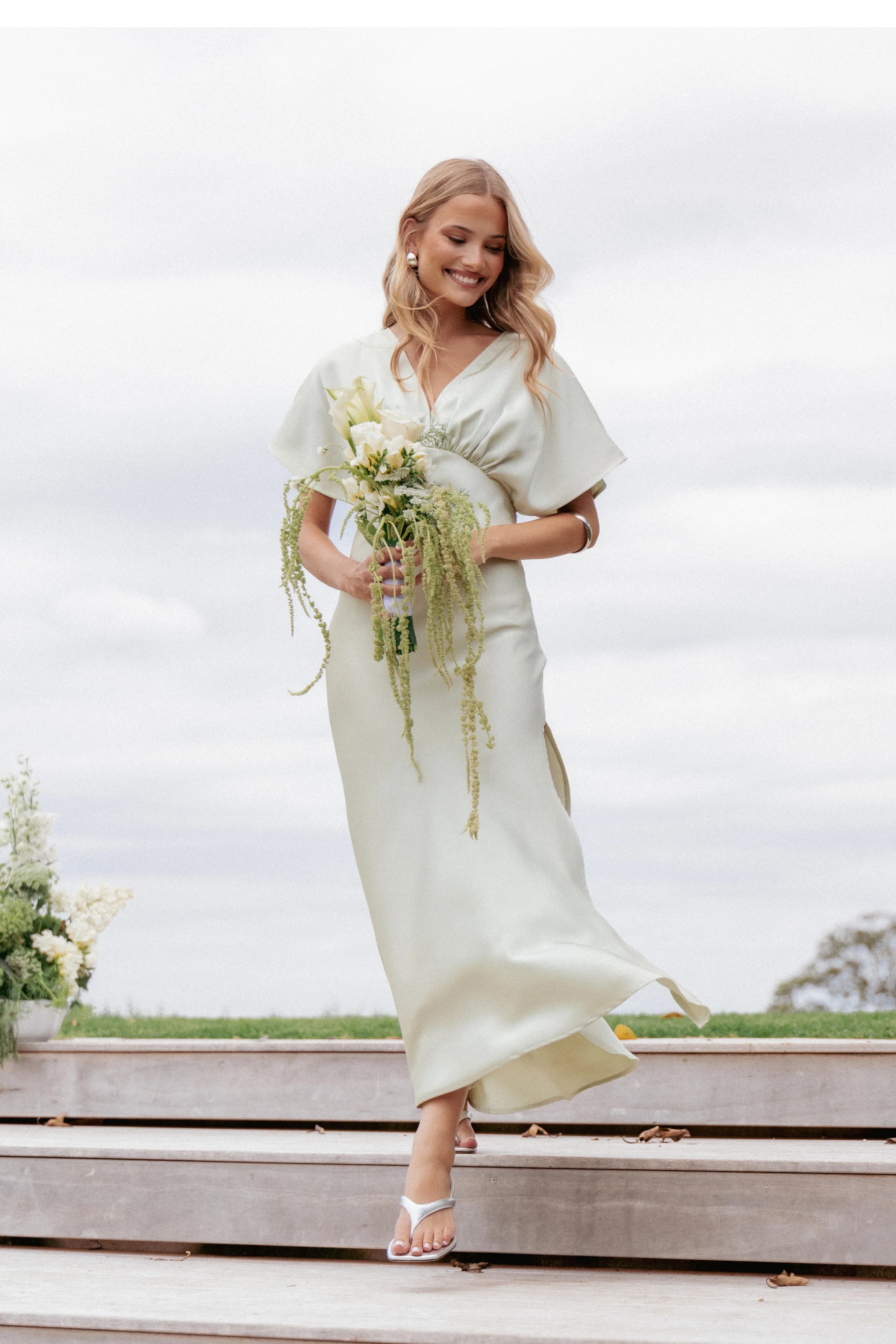 Ricki Maxi Dress Sage Green