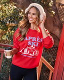 Apres Ski Slopes Graphic Sweatshirt