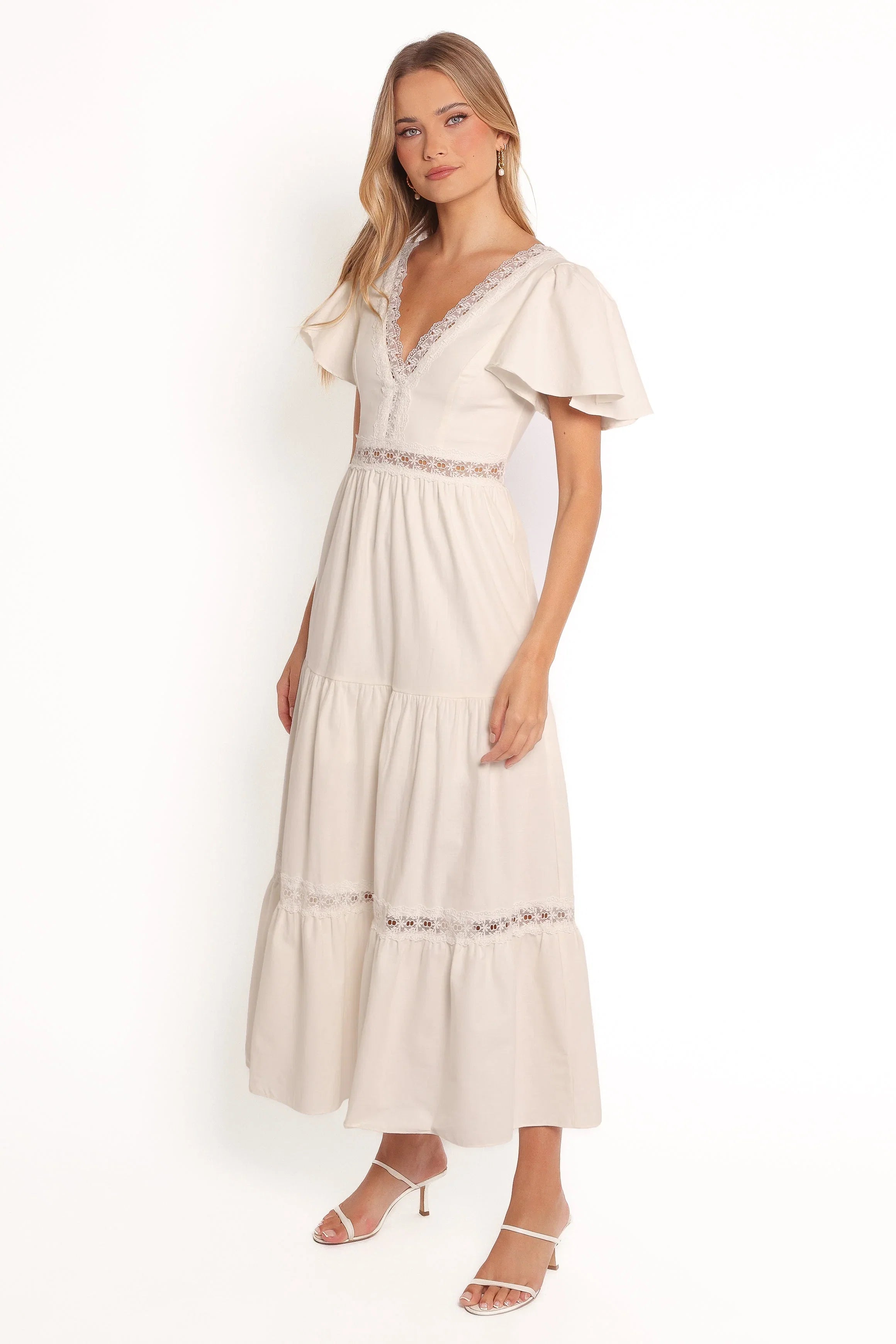 Minny Maxi Dress Cream