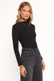 Nissa Long Sleeve Top Black