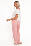 Dean Linen Pants Light Pink