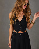 Leva Button Up Vest