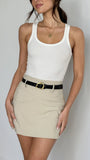 Jessica Skort Beige