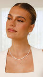 Yenifer Necklace Gold Pearl