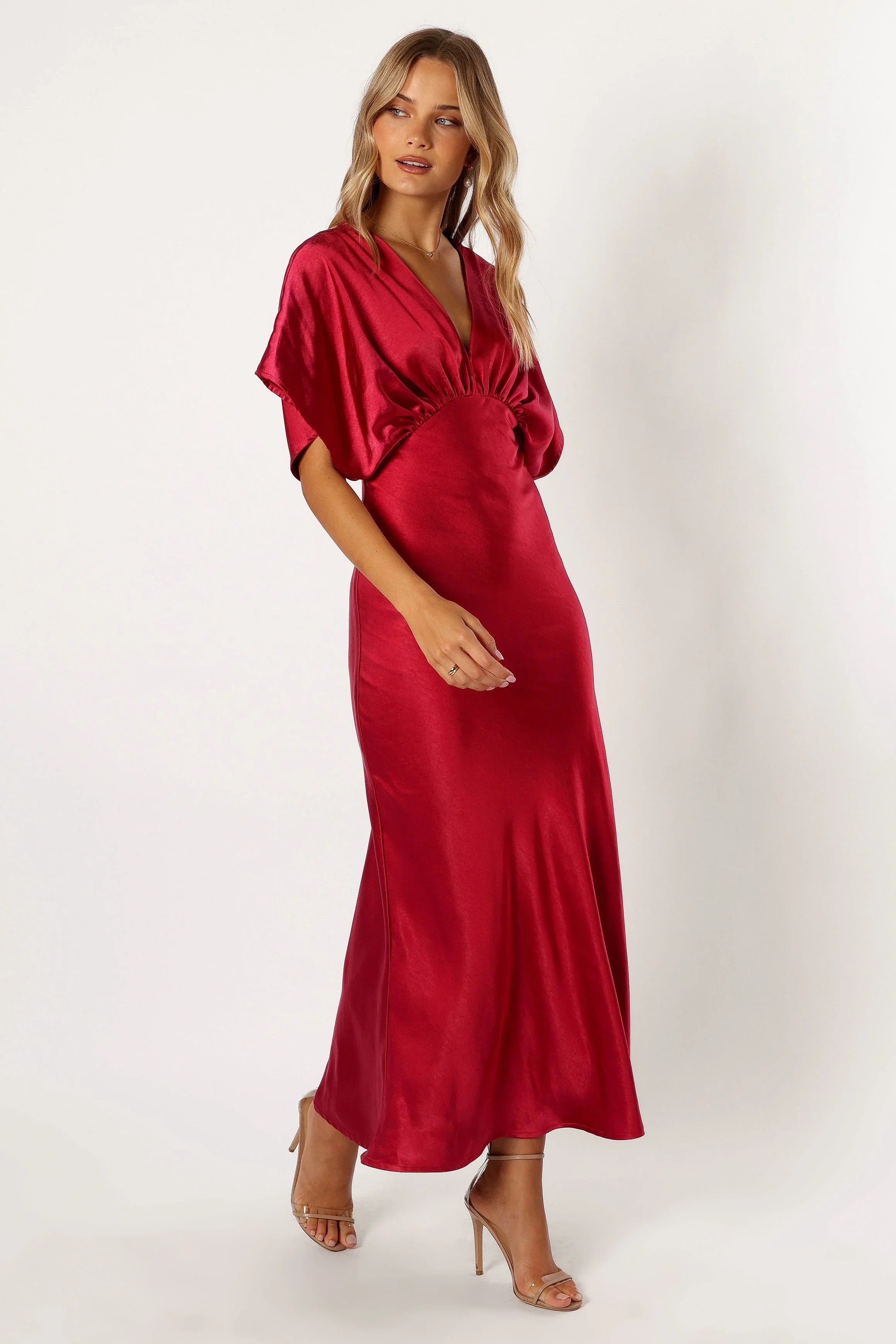 Ricki Maxi Dress Ruby Wine