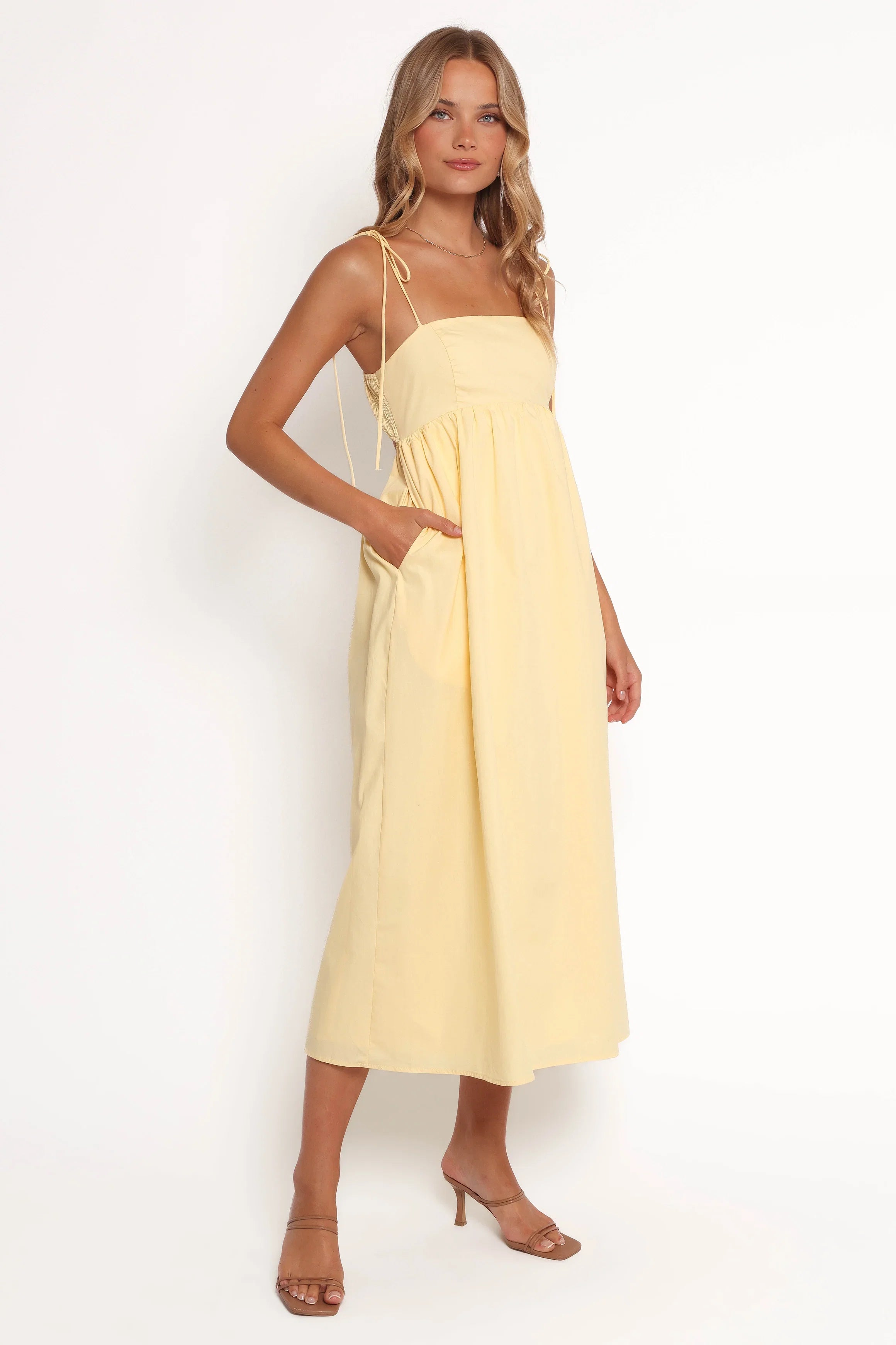 Simona Maxi Dress Yellow