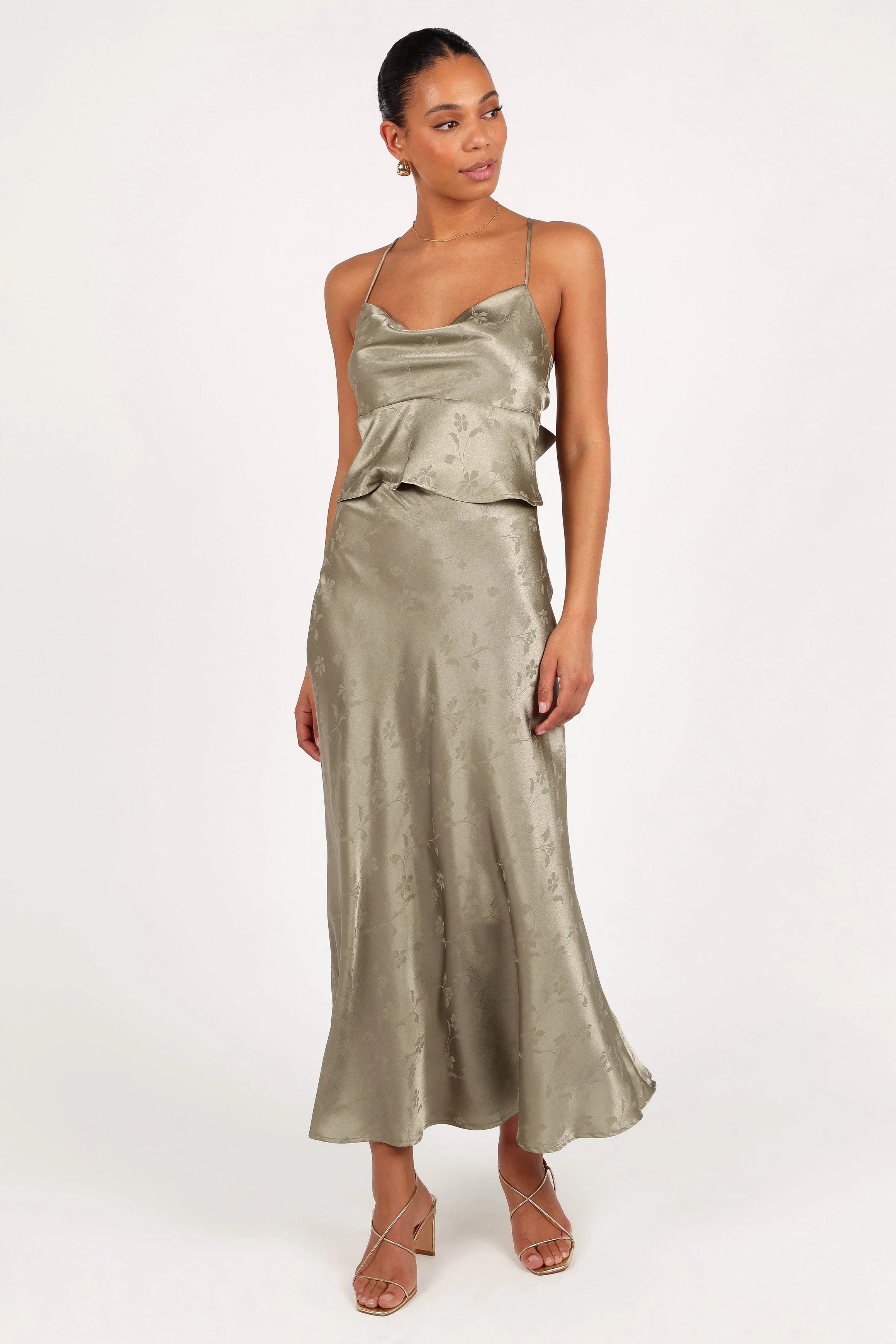 Belle Two Piece Set Olive