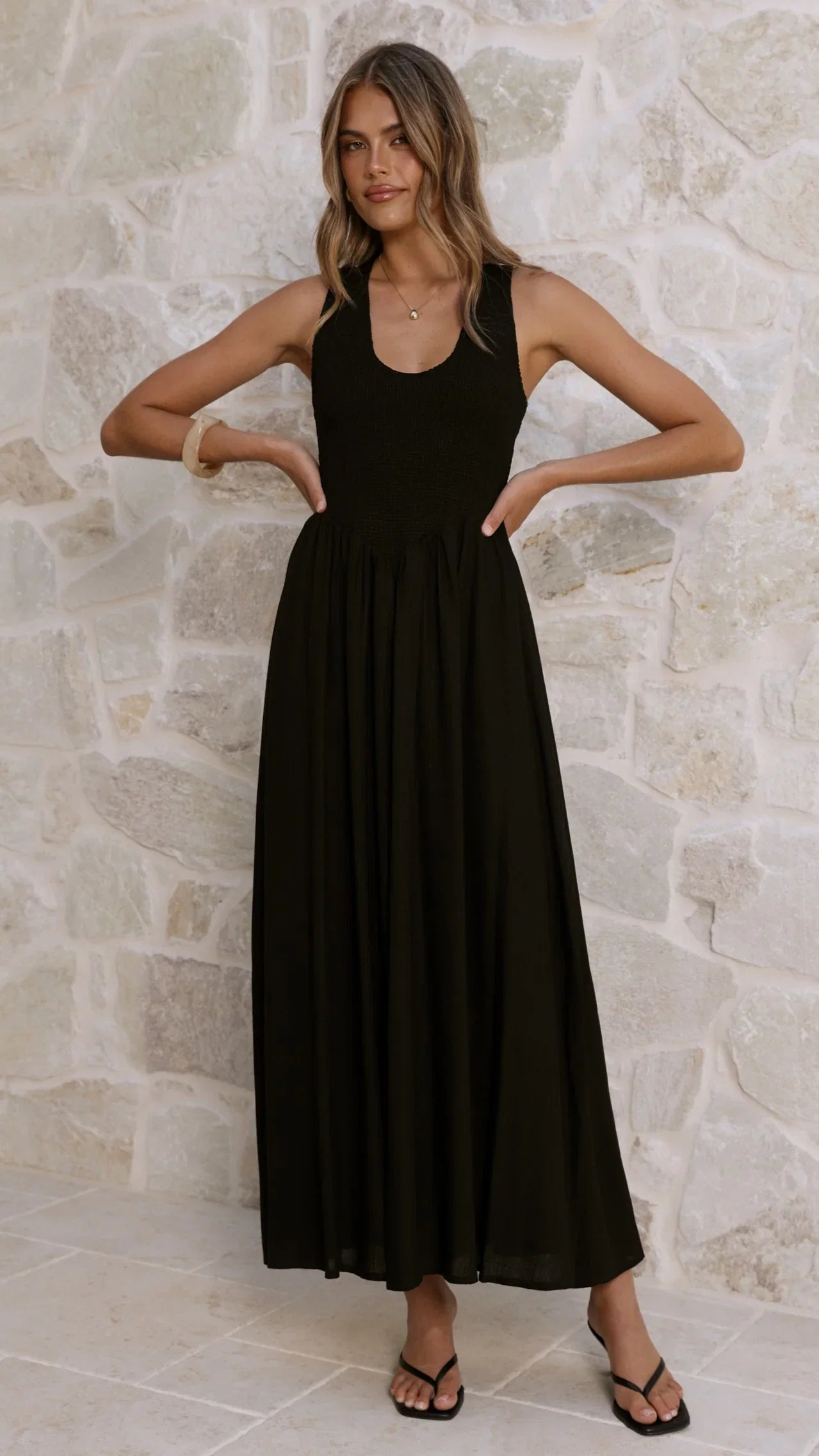 Amira Maxi Dress Black