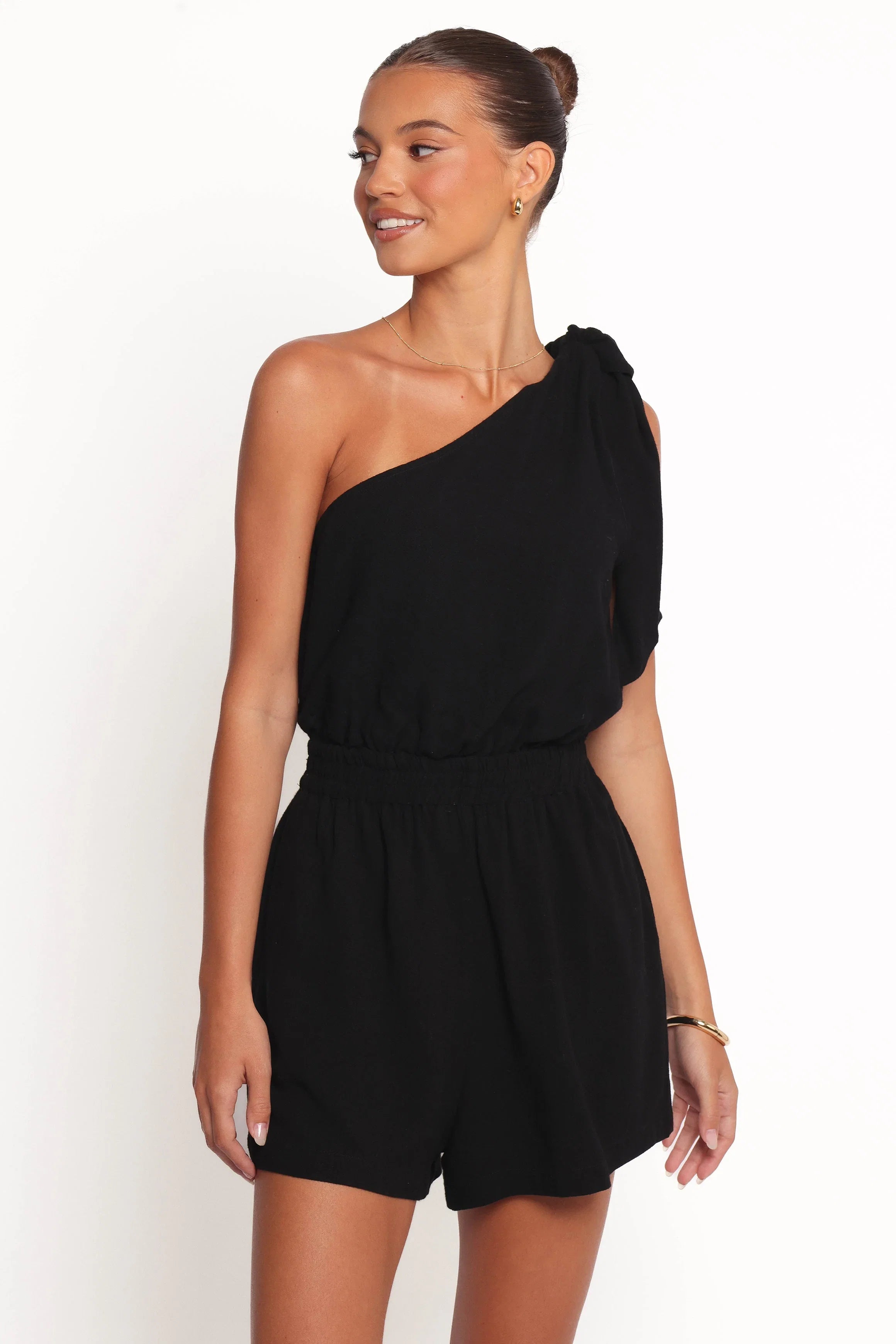 Sally Romper Black