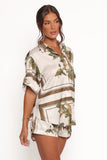 Lara Shirt Olive Print