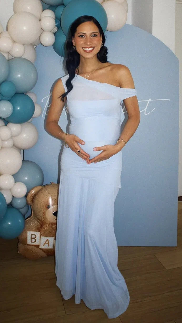 Malayah Maxi Dress Blue