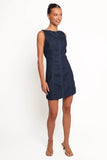 Calyx Mini Dress Dark Denim