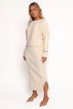 Duncan Knit Dress Cream