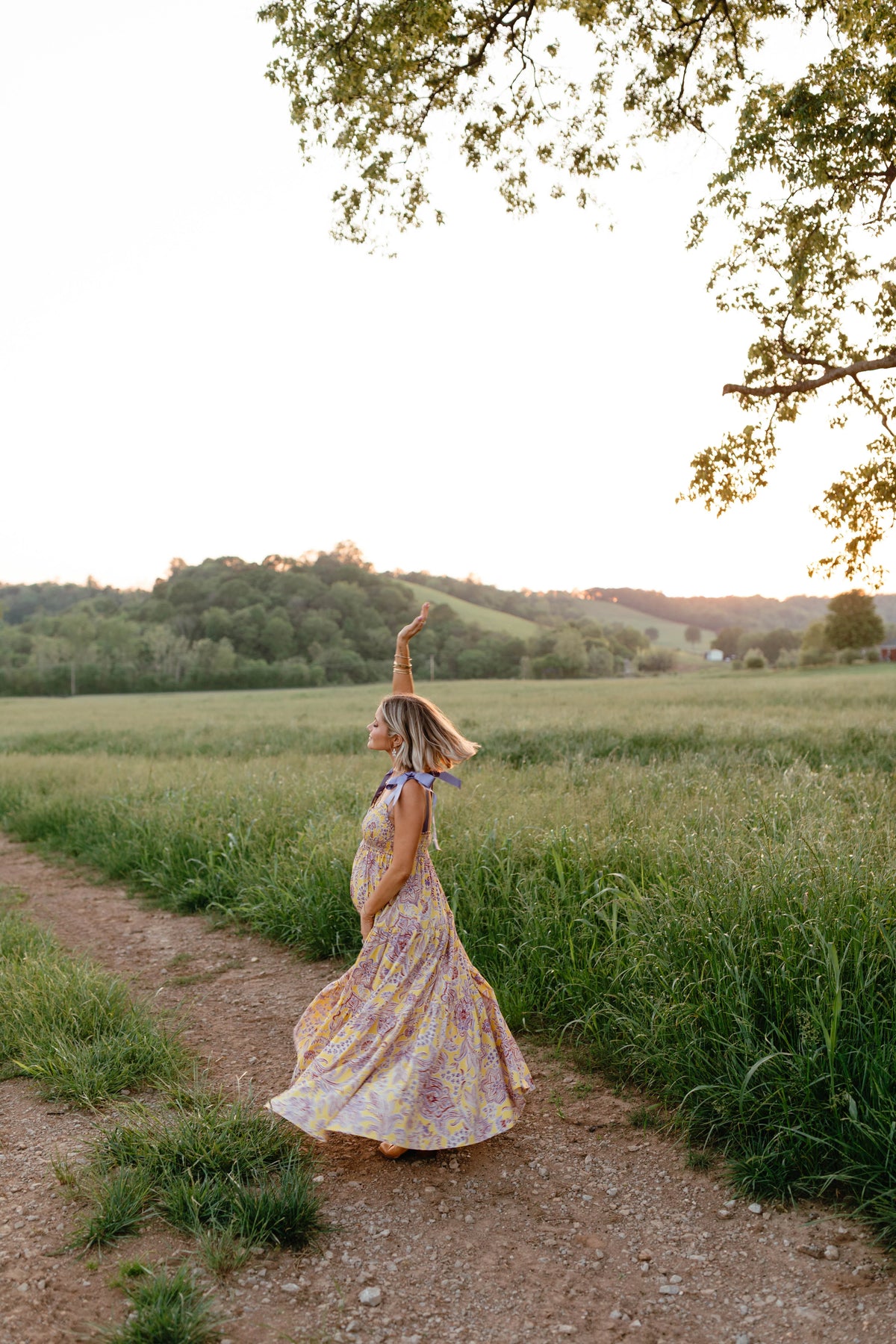 Marigold Maxi Dress Evening Primrose