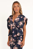 Ricki Top Navy Floral