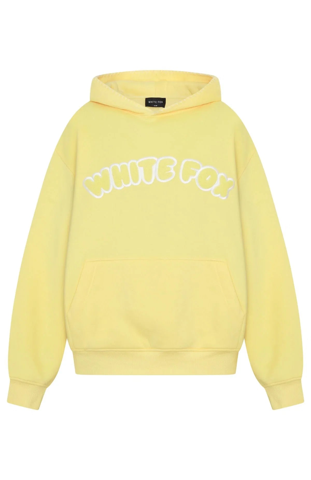 Vol 1 Front Graphic Oversized Hoodie Lemon